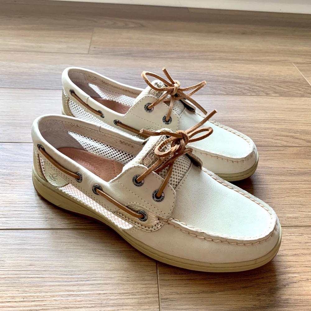 Sperry Boat Shoe - Bluefish Ivory